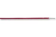 HOOK-UP WIRE, 23AWG, RED, 100M