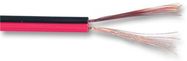 CABLE, 2CORE, 0.88MM2, RED/BLK, PER M