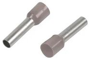 FRENCH SINGLE FERRULE 2.50MM GREY, PK100