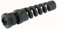NYLON CABLE GLAND+STRAIN RELIEF M12