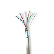Network Cable Roll | CAT6 | Stranded | F/UTP | Bare Copper | 305.0 m | Indoor | Round | LSZH | Grey | Gift Box