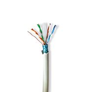 Network Cable Roll | CAT6 | Stranded | F/UTP | Bare Copper | 50.0 m | Indoor | Round | LSZH | Grey | Pull Box