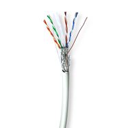 Network Cable Roll | CAT6 | Solid | S/FTP | Bare Copper | 305.0 m | Indoor | Round | LSZH | Grey | Pull Box