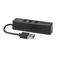 USB Hub | 1x USB-A | 3x USB A Female | 5 port(s) | USB 2.0 | USB Powered | SD & MicroSD