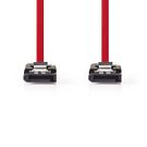 SATA Cable | 1.5 Gbps | SATA 7-Pin Female | SATA 7-Pin Female | Nickel Plated | 0.50 m | Flat | PVC | Red | Box
