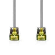 CAT7 Network Cable | S/FTP | RJ45 Male | RJ45 Male | 0.25 m | Snagless | Round | LSZH | Grey | Label