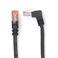 CAT6 Network Cable | RJ45 Male | RJ45 Male | SF/UTP | 2.00 m | Round | LSZH | Black | Envelope