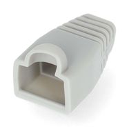 Strain Relief Boot | RJ45 | PVC | Grey | Envelope | 10 pcs