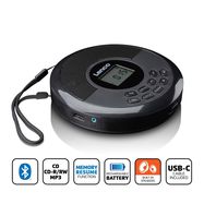 Discman with Bluetooth and built-in speakers