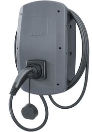 Wallbox, max. charging capacity of 11 kW @ 3-phase (400 V) grid connection, max. current 16 A, With attached 5 m cable and type 2 plug, Mobile App