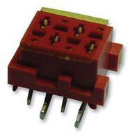 CONNECTOR, RECEPTACLE, SMT, 1.27MM, 4WAY