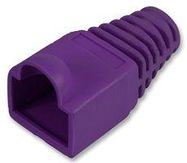 STRAIN RELIEF BOOT 5MM PURPLE 10/PK