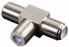 F CONNECTOR 3 FEMALE BRASS