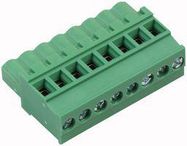 TERMINAL BLOCK, PLUGGABLE, 8POS, 14AWG