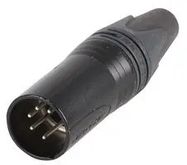 XLR CONNECTOR, PLUG, 5POS, CABLE