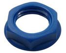 NUT, 6.35MM JACK SOCKET, BLUE