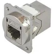 SHLD COUPLER, RJ45, JACK, 8P8C, CAT6