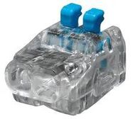 LEVER WIRE CONNECTORS, 2 PORT, PK40