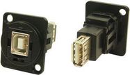 USB ADAPTER, 2.0 TYPE B RCPT-A RCPT