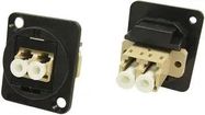 FIBRE OPTIC ADAPTER, LC DUPLEX-LC DUPLEX