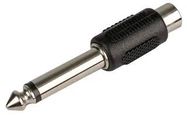 ADAPTOR, 6.35MM MONO TO PHONO SOCKET