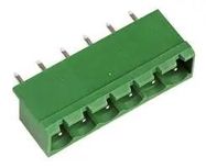 TERMINAL BLOCK, HEADER, 6POS, TH