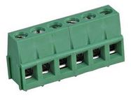 TERMINAL BLOCK, WIRE TO BRD, 6POS, 12AWG