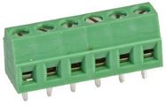 TERMINAL BLOCK, WIRE TO BRD, 6POS, 16AWG