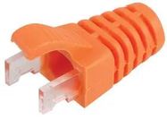 STRAIN RELIEF BOOT, PVC, RJ45 CONNECTOR