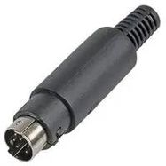 MINI DIN PLUG, 8 PIN