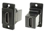 ADAPTER, HDMI RCPT-HDMI RCPT, CSK HOLE
