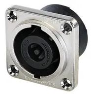 CHASSIS CONN, PLUG, 8POS, ZINC DIECAST