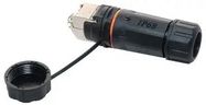 RJ45 CONN, JACK, 8P8C, 1PORT, CABLE