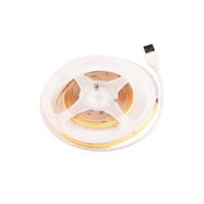LED juosta su USB jungtimi, 5Vdc, 10W, 2 metrai, šiltai balta 3000K