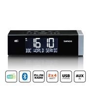 DAB+ FM clock radio with Bluetooth