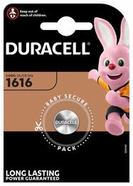 Lithium Battery CR1616 3V Duracell