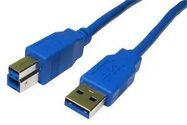 LEAD, USB3.0 A MALE-B MALE 2M BLUE