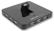 HUB, USB 2.0, 10 PORT