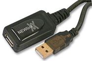 USB CABLE, 2.0A PLUG-A RCPT, 15M