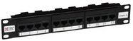 PATCH PANEL, 10IN, 12 WAY, CAT5E