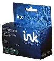 INK CART, REMAN, T019 BLACK