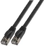 PATCH LEAD, SLIM CAT 6A SSTP, BLACK 3M