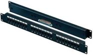 PATCH PANEL, RJ45-RJ21/ TELCO, 24P, 1U