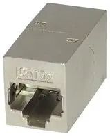 INLINE COUPLER, RJ45, JACK, 8P8C, CAT5E