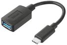 USB CABLE, 3.2C PLUG-B RCPT, 90MM