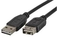 LEAD, USB2.0 DUAL REVERSIBLE, AM-AF, 5M