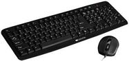 KEYBOARD & MOUSE SET, USB, OPTICAL, BLK