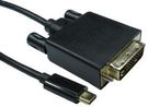 USB-C TO DVI CABLE, 4K 30HZ 1M