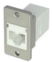 KEYSTONE COUPLER, RJ45 JACK, CAT6, WHT