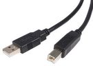 USB CABLE, TYPE A PLUG-B PLUG, 2M